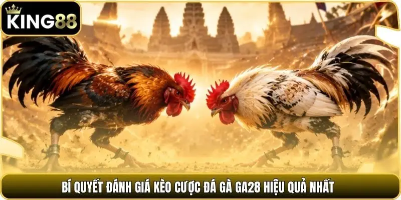 Bí quyết đánh giá kèo cược đá gà GA28 hiệu quả nhất