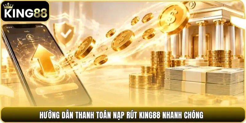 Hướng dẫn thanh toán nạp rút king88 nhanh chóng
