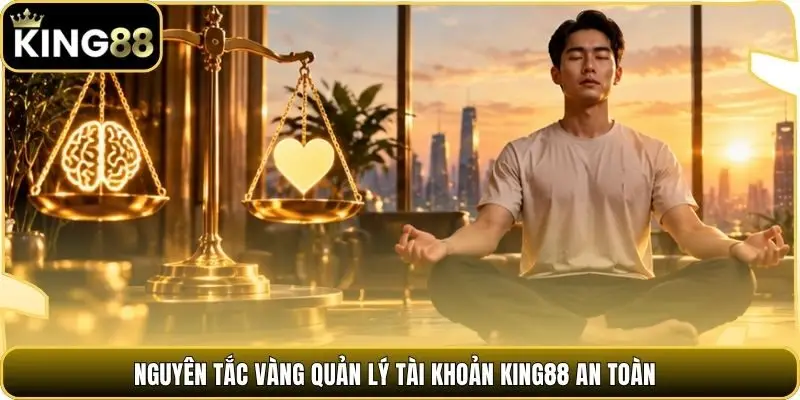 Nguyên tắc vàng quản lý tài khoản king88 an toàn