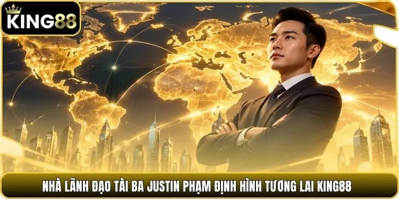 Nhà lãnh đạo tài ba Justin Phạm định hình tương lai King88